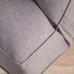 Диван-кровать трехместный Best, рогожка серый