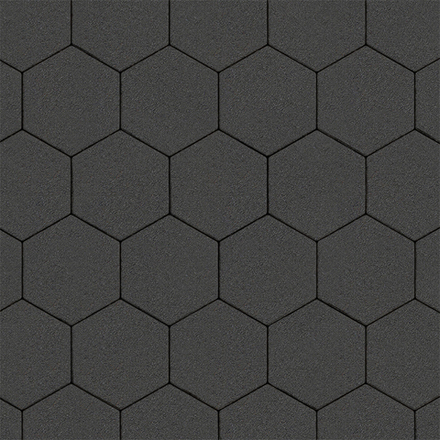 Тротуарная плитка СОТЫ - Стандарт Черный