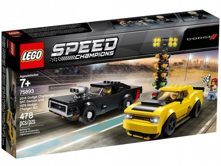 Конструктор LEGO Speed ​​Champions 75893 Dodge Challenger SRT Демон