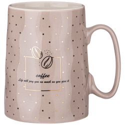 КРУЖКА LEFARD КОФЕМАНИЯ, 12/8*12СМ 500МЛ