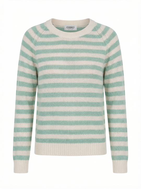 Свитер в полоску