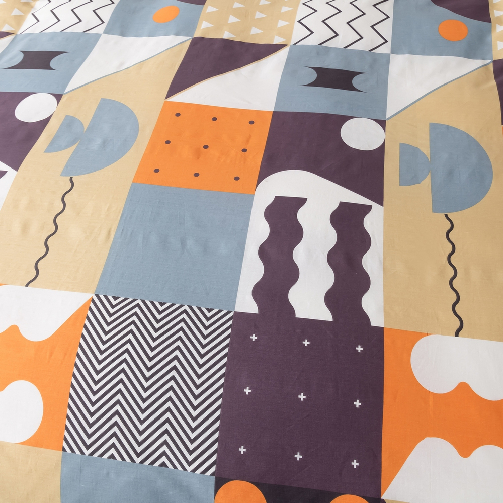 Комплект постельного белья Делюкс Сатин 100% хлопок L459