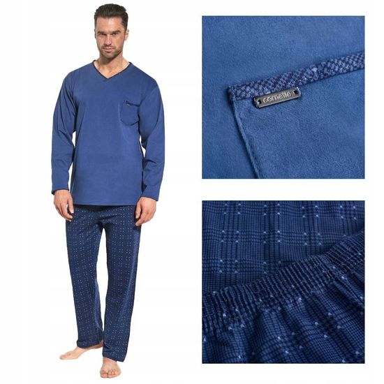 Пижама мужская с длинным рукавом и брюками Cornette 122/218
