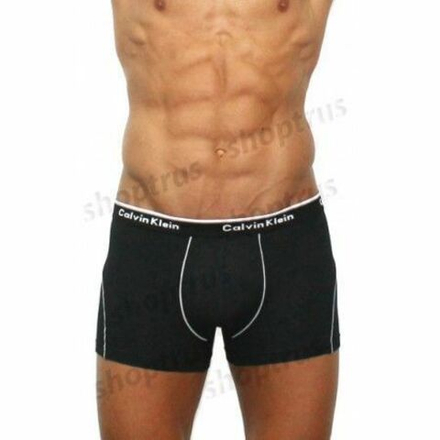 Мужские трусы боксеры черные Calvin Klein Boxer Black