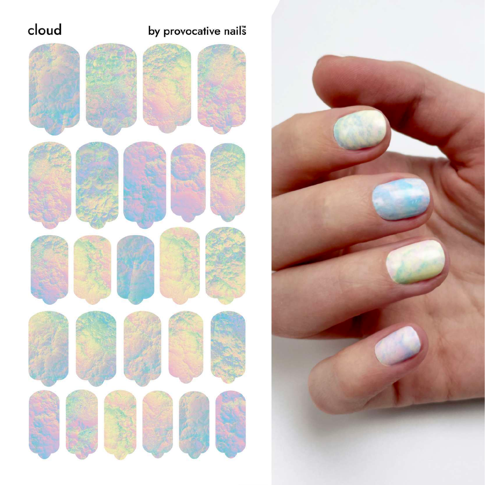 Пленки для маникюра Provocative Nails  cloud