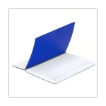 Тетрадь А-4 80л. клетка на спирали, обложка пластик синий, BRAUBERG Metropolis