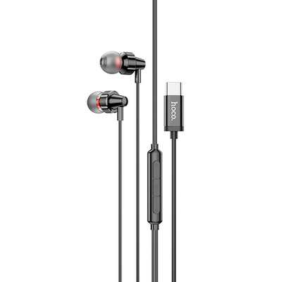 Проводные наушники Hoco M90 Delight Type-C wired digital earphone with microphone black