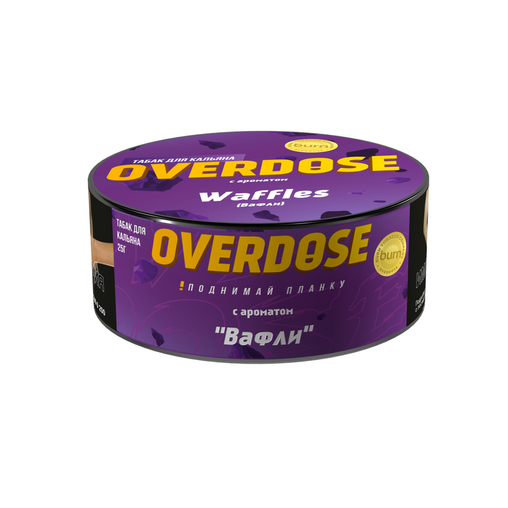 М. Табак для кальяна Overdose Waffles (Вафли), 25 гр