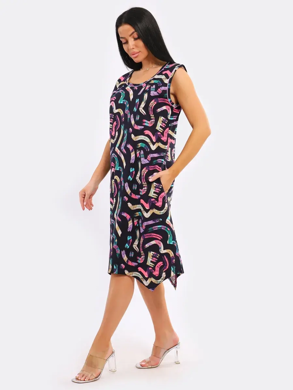 Туника хлопок большие размеры