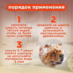 Цитодерм Neoterica, Шампунь от перхоти для кошек и собак лечебный с хлоргексидином , 200 мл. Хлоргексидин.