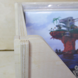 Ящик кейс органайзер для хранения до 80 виниловых пластинок (BOX80) БЕЗ ПОКРАСКИ