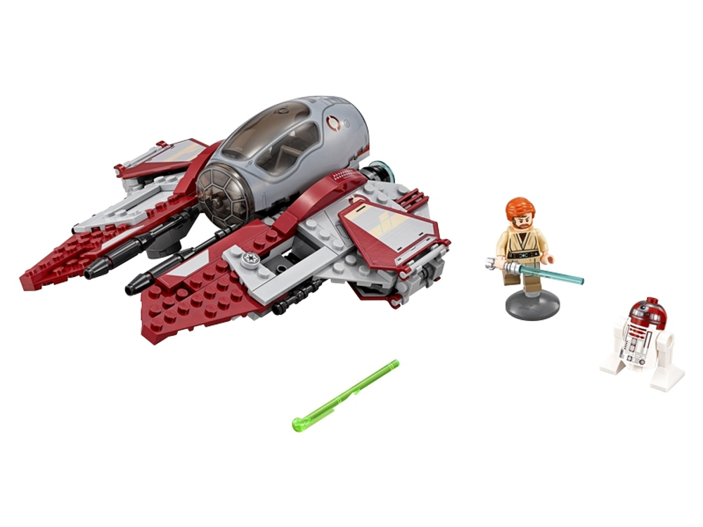 LEGO Star Wars: Перехватчик джедаев Оби-Вана Кеноби 75135 — Obi-Wan's Jedi Interceptor — Лего Звездные войны Стар Ворз