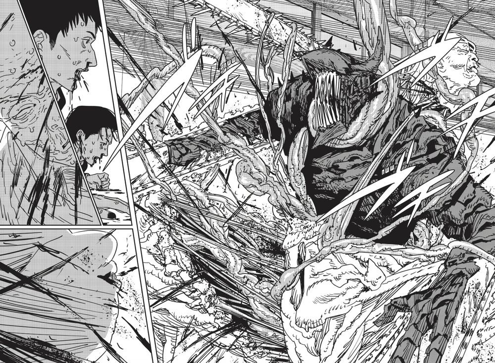 Манга Человек-бензопила. Том 16. Буэ-э-э!