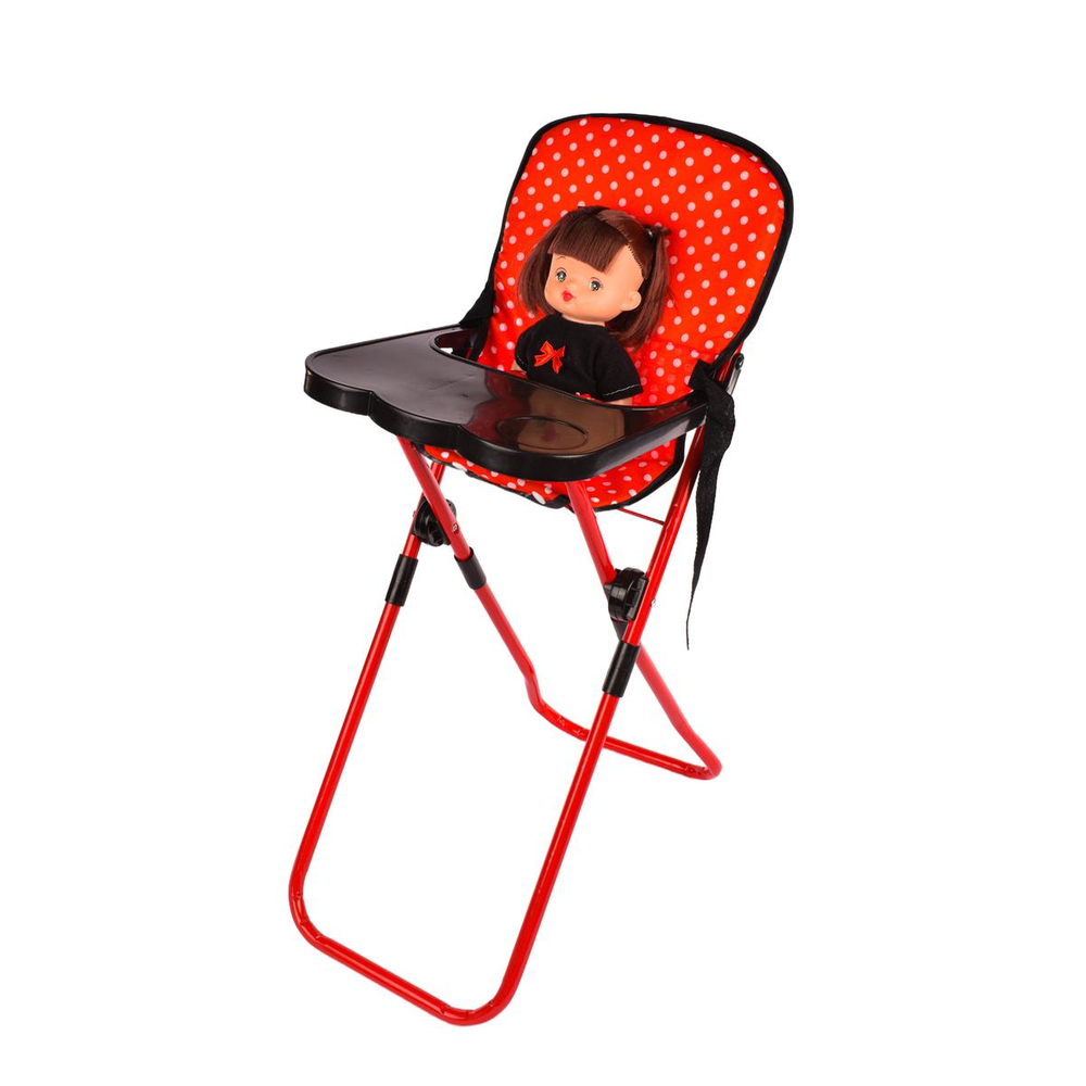 Аксессуар для куклы Стульчик для кормления пакет CS5816-1