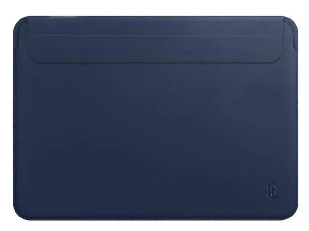 Чехол для ноутбука WIWU Skin New Pro II PU Leather Sleeve для Apple MacBook Pro 16.2 (2021) (синий)