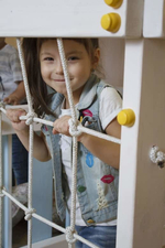 Игровой комплекс из дерева"Baby - 1"