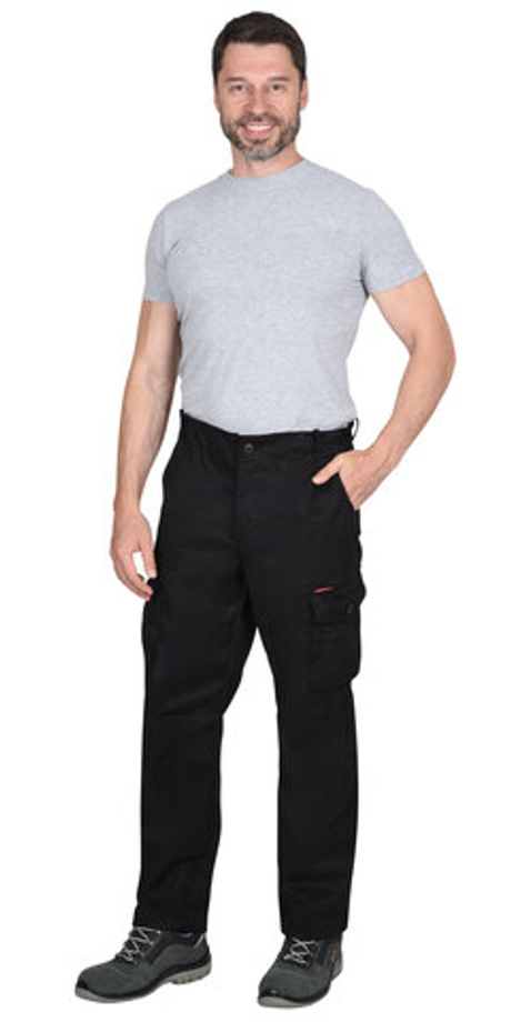 Брюки "Тактик" черные (тк.мех.стрейч)