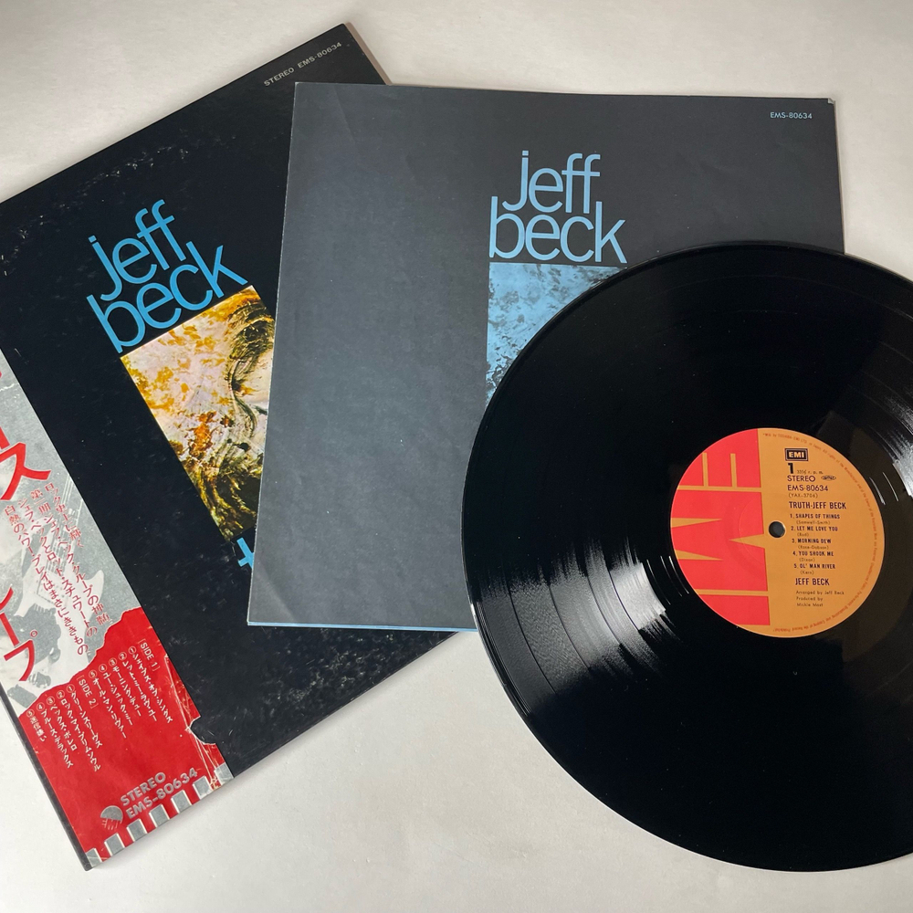 Винтажная виниловая пластинка LP Jeff Beck Truth (Япония 1976) (Оби)