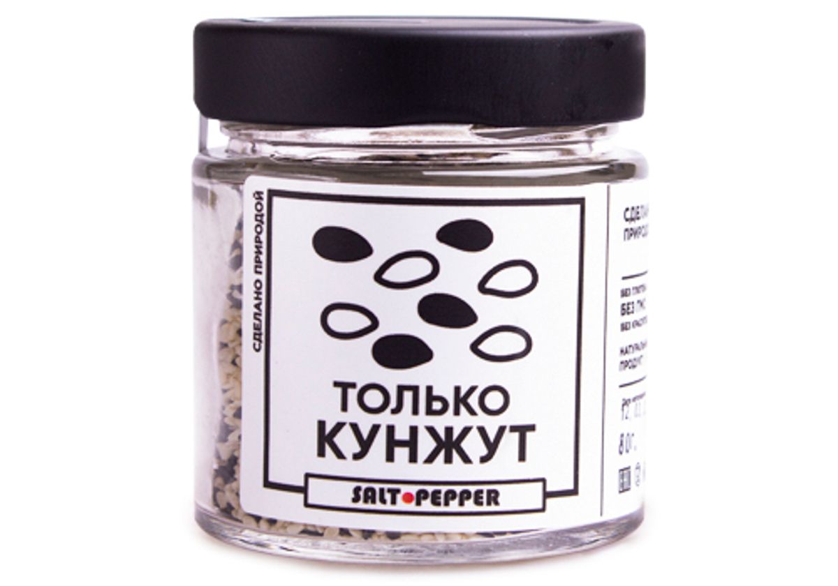 Кунжут белый Salt & Pepper, 80г