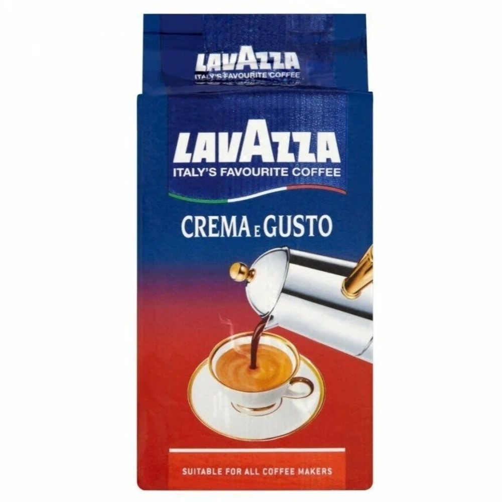 Кофе молотый Lavazza Crema e Gusto, 250 г