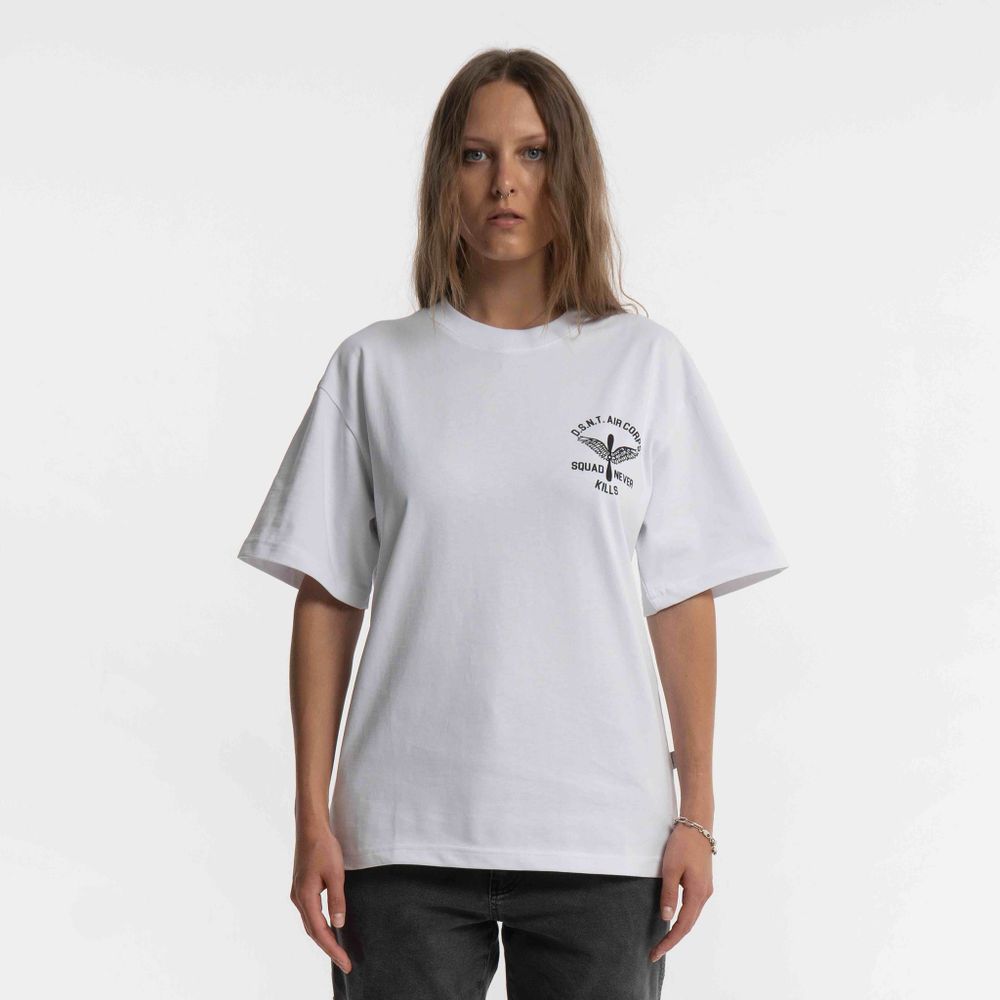 Футболка Dissident Wanna Escape in White