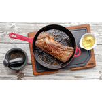 Чугунная сковорода с крышкой Korting K 1228 R фото 5