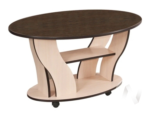 Стол журнальный СЖ-5 ОФИЦИАНТ (венге/дуб молочный)