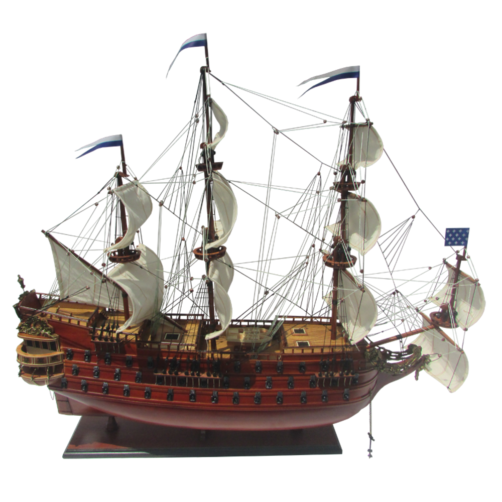 Van Der Heijden Модель парусника Le Furieux, Франция