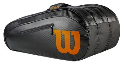 Сумка теннисная Wilson ELITE 15 PK - black/bronze