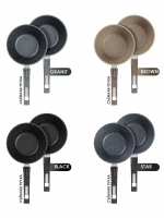 Ковш "Мечта" Гранит со съемной ручкой и крышкой от 1.2 л до 1.7 л