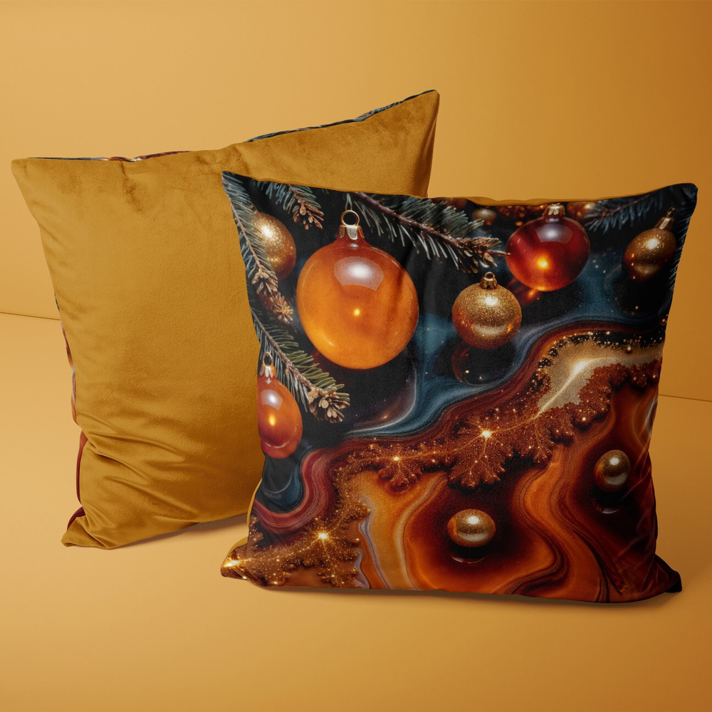 Подушка декоративная Новогодняя Сердолик 0907.01.3