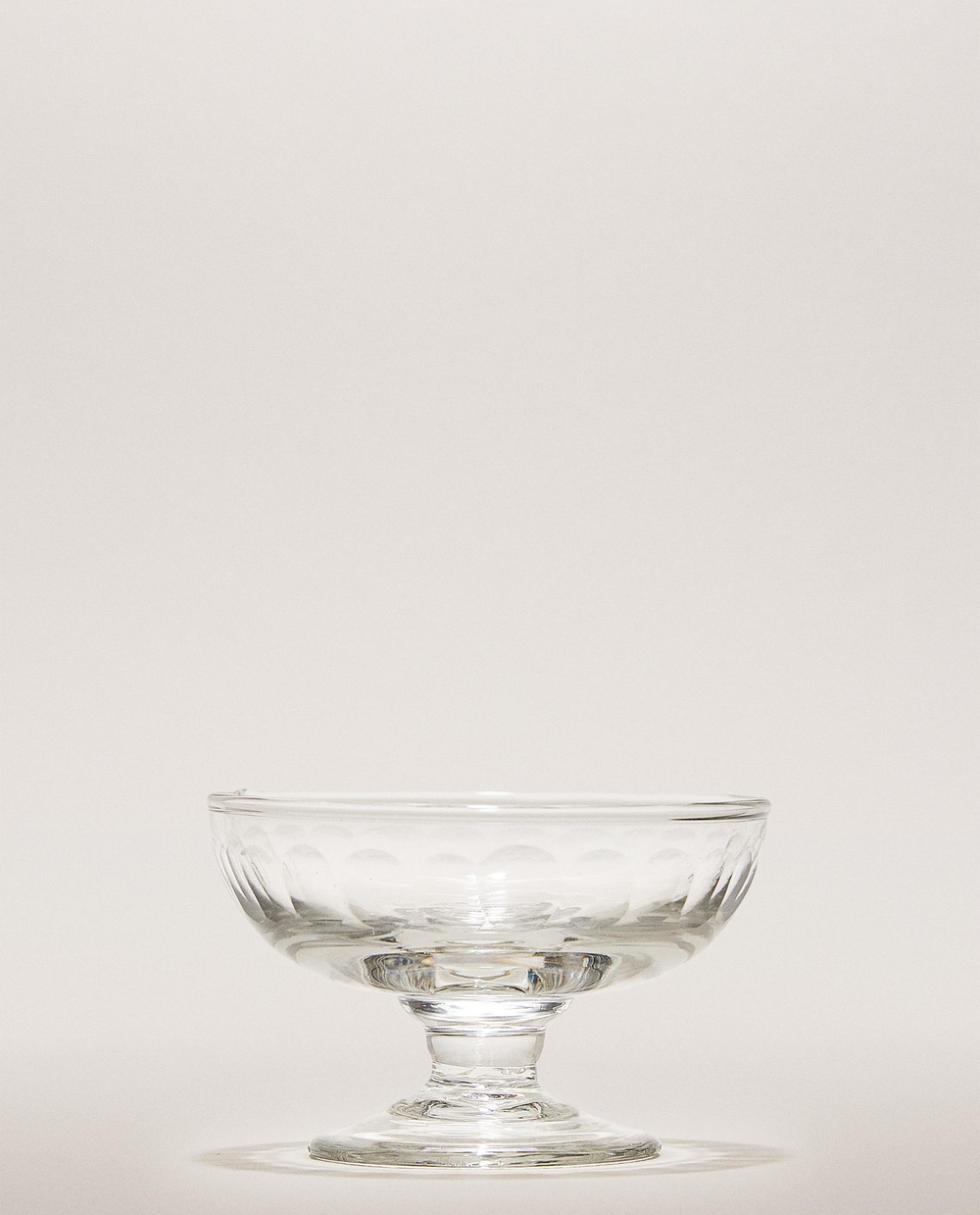 Zara Home бокал из стекла, цвет прозрачный, 9 см