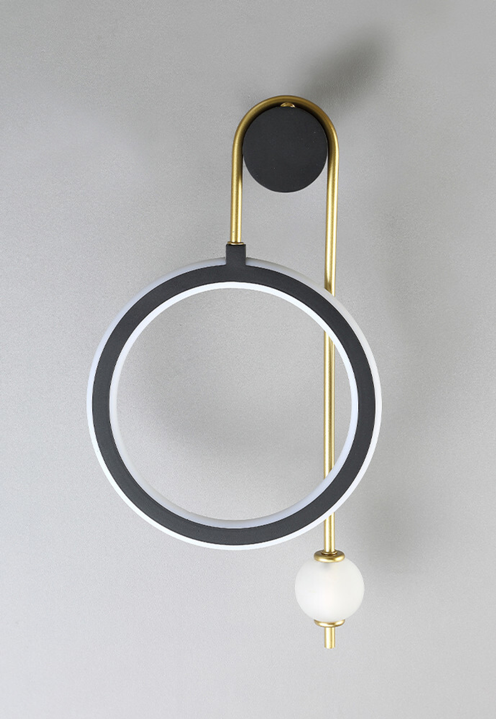 Бра Crystal Lux CORIDA AP25W LED BLACK/GOLD