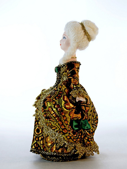 Кукла-шкатулка коллекционная Фрейлина 18 века