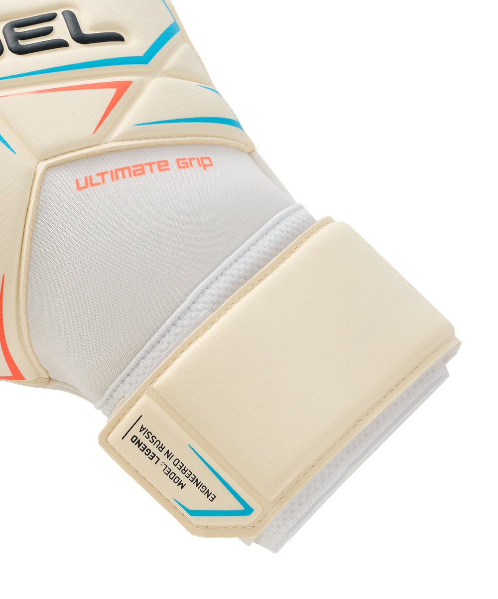 Перчатки вратарские Legend UL4 Roll Negative, белый