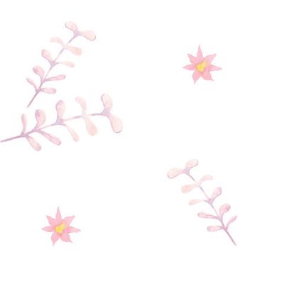 Розовые веточки