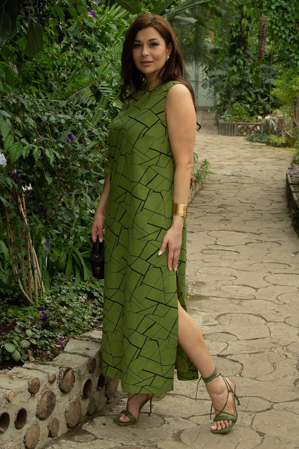 Платье Дария (лайм) П13480-1М LT Collection