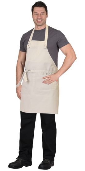 Фартук "Сириус-Бариста" (молочный)