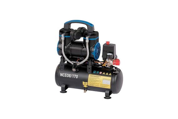 Компрессор безмасляный 220В, ресив. 8л, 170 л/мин NORDBERG NCEO8/170