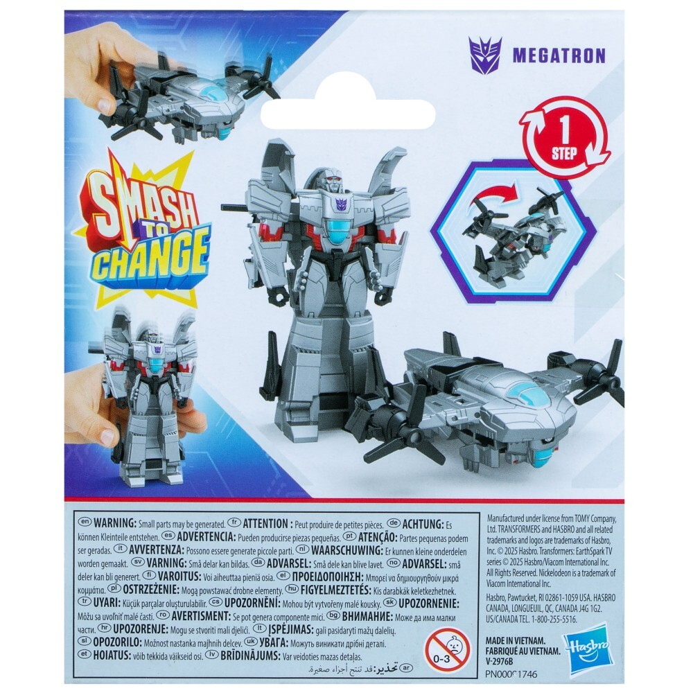 Hasbro Трансформеры Искра Земли - фигурка МЕГАТРОН 1-step smash G0997