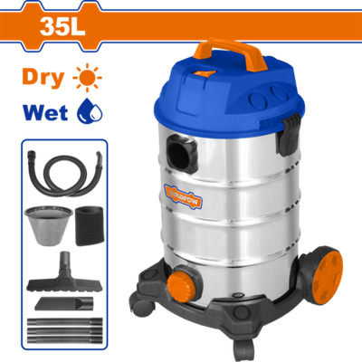 Пылесос 1200 Вт, 35 л WADFOW WVR4A35