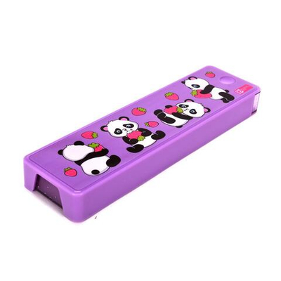 Пенал 20х5.5х2.2см "Пандочки" полистирол (Феникс+)