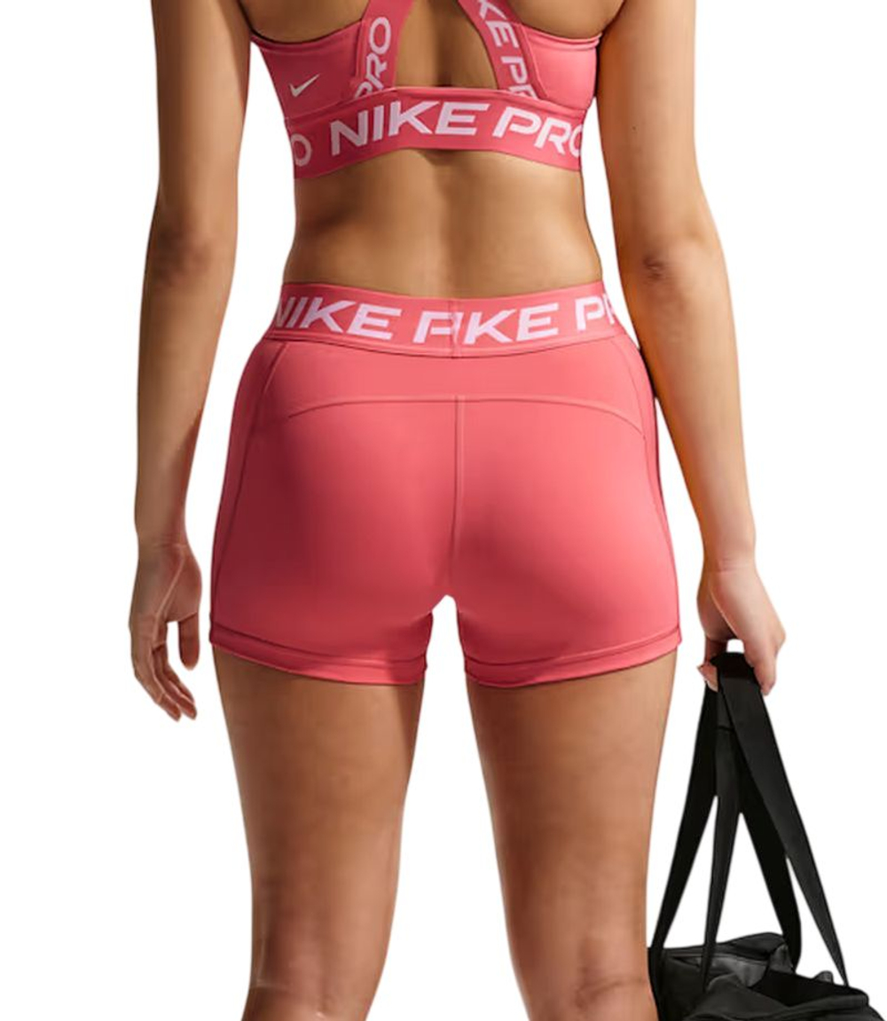Женские Шорты теннисные Nike Pro Dri-Fit 365 5in - sea coral/white