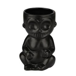 Бокал стакан для коктейля 500 мл "Тики" d 8,8 см h14,9 см черный керамика B'Guys P.L.- Barbossa