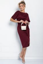 Платье Карлин (бордовое) П11583 LT Collection(Акция)