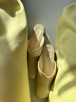 Женские летние мюли из натуральной кожи