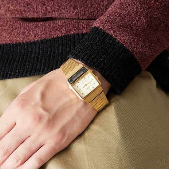 Электронные наручные часы Casio AQ-800EG-9AEF