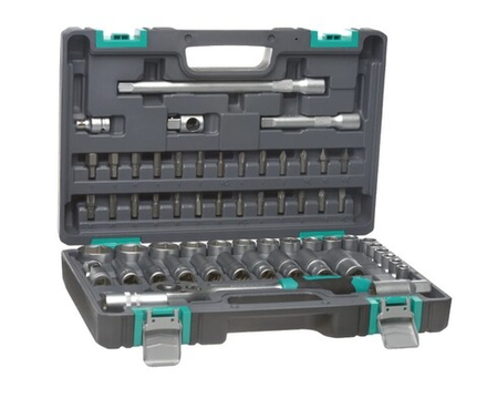 Набор инструмента STELS, CrV, S2, 60 предметов, 1/2"