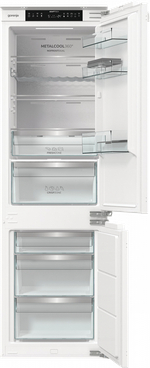 Встраиваемый двухкамерный холодильник Gorenje NRKI517E82WF