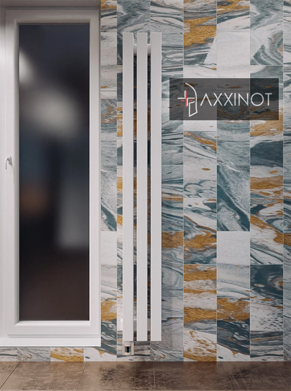 Axxinot Verde VE 2000 - вертикальный электрический трубчатый радиатор высотой 2000 мм